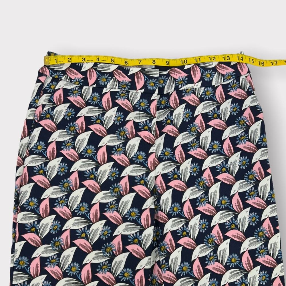 Boden Richmond Floral Crop Pants WM454 Size 6 Petite - Picture 7 of 9
